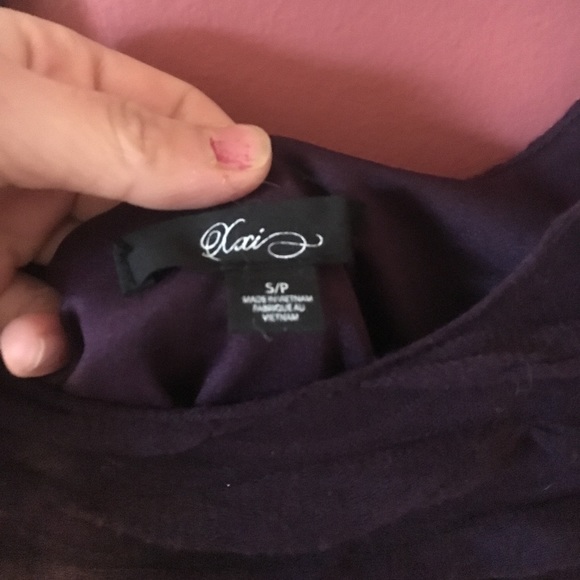 Purple Ruched Mini-Dress - Picture 3 of 6